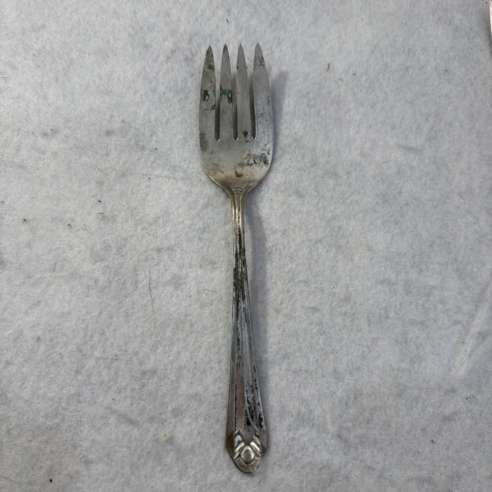 Vintage Winthrop Silver Plate Metropolitan 1939 Serving Fork